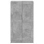 vidaXL Bücherregal Betongrau 82,5x30,5x150 cm Holzwerkstoff vidaXL Bücherregal Betongrau 82,5x30,5x150 cm Holzwerkstoff