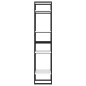 vidaXL Bücherregal 4 Fächer Weiß 40x30x140 cm Holzwerkstoff vidaXL Bücherregal 4 Fächer Weiß 40x30x140 cm Holzwerkstoff