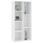 vidaXL Bücherregal Weiß 50×25×106 cm Holzwerkstoff vidaXL Bücherregal Weiß 50×25×106 cm Holzwerkstoff