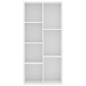 vidaXL Bücherregal Weiß 50×25×106 cm Holzwerkstoff vidaXL Bücherregal Weiß 50×25×106 cm Holzwerkstoff