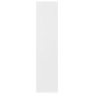vidaXL Bücherregal Weiß 50×25×106 cm Holzwerkstoff vidaXL Bücherregal Weiß 50×25×106 cm Holzwerkstoff