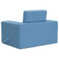 Schlafsofa für Kinder Blau Weicher Plüsch Schlafsofa für Kinder Blau Weicher Plüsch