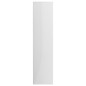 vidaXL Bücherregal Hochglanz-Weiß 50x25x106 cm Holzwerkstoff vidaXL Bücherregal Hochglanz-Weiß 50x25x106 cm Holzwerkstoff