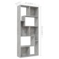 vidaXL Bücherregal Betongrau 67x24x161 cm Holzwerkstoff vidaXL Bücherregal Betongrau 67x24x161 cm Holzwerkstoff