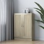 vidaXL Bücherschrank Sonoma-Eiche 82,5x30,5x115 cm Holzwerkstoff vidaXL Bücherschrank Sonoma-Eiche 82,5x30,5x115 cm Holzwerkstoff