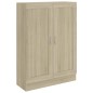vidaXL Bücherschrank Sonoma-Eiche 82,5x30,5x115 cm Holzwerkstoff vidaXL Bücherschrank Sonoma-Eiche 82,5x30,5x115 cm Holzwerkstoff