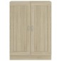 vidaXL Bücherschrank Sonoma-Eiche 82,5x30,5x115 cm Holzwerkstoff vidaXL Bücherschrank Sonoma-Eiche 82,5x30,5x115 cm Holzwerkstoff