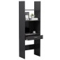 vidaXL Bücherregal Grau 60x35x180 cm Holzwerkstoff vidaXL Bücherregal Grau 60x35x180 cm Holzwerkstoff