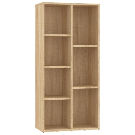 vidaXL Bücherregal Sonoma-Eiche 50x25x106 cm Holzwerkstoff