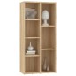 vidaXL Bücherregal Sonoma-Eiche 50x25x106 cm Holzwerkstoff vidaXL Bücherregal Sonoma-Eiche 50x25x106 cm Holzwerkstoff