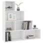 vidaXL Bücherregal/Raumteiler Weiß 155x24x160 cm Holzwerkstoff vidaXL Bücherregal/Raumteiler Weiß 155x24x160 cm Holzwerkstoff