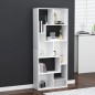 vidaXL Bücherregal Weiß 67x24x161 cm Holzwerkstoff vidaXL Bücherregal Weiß 67x24x161 cm Holzwerkstoff