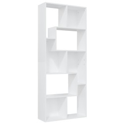 vidaXL Bücherregal Weiß 67x24x161 cm Holzwerkstoff