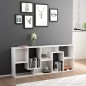 vidaXL Bücherregal Weiß 67x24x161 cm Holzwerkstoff vidaXL Bücherregal Weiß 67x24x161 cm Holzwerkstoff