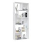 vidaXL Bücherregal Weiß 67x24x161 cm Holzwerkstoff vidaXL Bücherregal Weiß 67x24x161 cm Holzwerkstoff