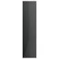vidaXL Bücherregal Hochglanz-Grau 50x25x106 cm Holzwerkstoff vidaXL Bücherregal Hochglanz-Grau 50x25x106 cm Holzwerkstoff