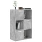 vidaXL Lagerschrank Betongrau 60x29,5x90 cm Holzwerkstoff vidaXL Lagerschrank Betongrau 60x29,5x90 cm Holzwerkstoff