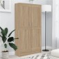 vidaXL Bücherregal Sonoma-Eiche 82,5x30,5x150 cm Holzwerkstoff vidaXL Bücherregal Sonoma-Eiche 82,5x30,5x150 cm Holzwerkstoff