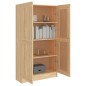vidaXL Bücherregal Sonoma-Eiche 82,5x30,5x150 cm Holzwerkstoff vidaXL Bücherregal Sonoma-Eiche 82,5x30,5x150 cm Holzwerkstoff