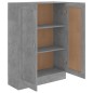 vidaXL Bücherschrank Betongrau 82,5x30,5x115 cm Holzwerkstoff vidaXL Bücherschrank Betongrau 82,5x30,5x115 cm Holzwerkstoff