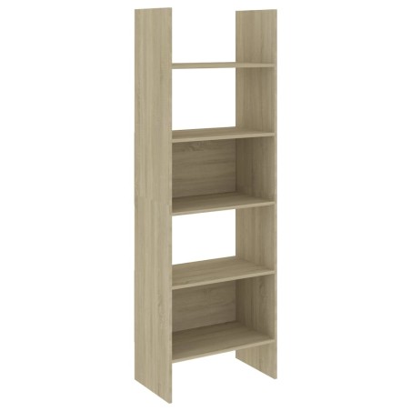 vidaXL Bücherregal Sonoma-Eiche 60x35x180 cm Holzwerkstoff