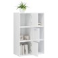 vidaXL Lagerschrank Hochglanz-Weiß 60x29,5x90 cm Holzwerkstoff vidaXL Lagerschrank Hochglanz-Weiß 60x29,5x90 cm Holzwerkstoff