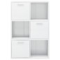 vidaXL Lagerschrank Hochglanz-Weiß 60x29,5x90 cm Holzwerkstoff vidaXL Lagerschrank Hochglanz-Weiß 60x29,5x90 cm Holzwerkstoff