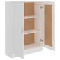 vidaXL Bücherschrank Weiß 82,5x30,5x115 cm Holzwerkstoff vidaXL Bücherschrank Weiß 82,5x30,5x115 cm Holzwerkstoff
