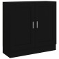 vidaXL Bücherschrank Schwarz 82,5x30,5x80 cm Holzwerkstoff vidaXL Bücherschrank Schwarz 82,5x30,5x80 cm Holzwerkstoff