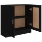vidaXL Bücherschrank Schwarz 82,5x30,5x80 cm Holzwerkstoff vidaXL Bücherschrank Schwarz 82,5x30,5x80 cm Holzwerkstoff