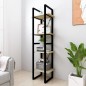 vidaXL Bücherregal 4 Fächer Sonoma-Eiche 40x30x140 cm Holzwerkstoff vidaXL Bücherregal 4 Fächer Sonoma-Eiche 40x30x140 cm Holzwerkstoff