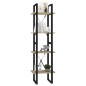 vidaXL Bücherregal 4 Fächer Sonoma-Eiche 40x30x140 cm Holzwerkstoff vidaXL Bücherregal 4 Fächer Sonoma-Eiche 40x30x140 cm Holzwerkstoff
