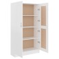 vidaXL Bücherschrank Weiß 82,5x30,5x150 cm Holzwerkstoff vidaXL Bücherschrank Weiß 82,5x30,5x150 cm Holzwerkstoff