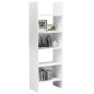 vidaXL Bücherregal Weiß 60x35x180 cm Holzwerkstoff vidaXL Bücherregal Weiß 60x35x180 cm Holzwerkstoff