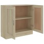 vidaXL Bücherschrank Sonoma-Eiche 82,5x30,5x80 cm Holzwerkstoff vidaXL Bücherschrank Sonoma-Eiche 82,5x30,5x80 cm Holzwerkstoff
