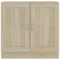 vidaXL Bücherschrank Sonoma-Eiche 82,5x30,5x80 cm Holzwerkstoff vidaXL Bücherschrank Sonoma-Eiche 82,5x30,5x80 cm Holzwerkstoff