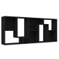 vidaXL Bücherregal Schwarz 67x24x161 cm Holzwerkstoff vidaXL Bücherregal Schwarz 67x24x161 cm Holzwerkstoff