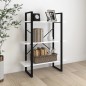 vidaXL Bücherregal Weiß 80x30x105 cm Holzwerkstoff vidaXL Bücherregal Weiß 80x30x105 cm Holzwerkstoff