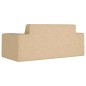Kindersofa 2-Sitzer Creme Weich Plüsch Kindersofa 2-Sitzer Creme Weich Plüsch