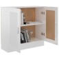 vidaXL Bücherschrank Hochglanz-Weiß 82,5x30,5x80 cm Holzwerkstoff vidaXL Bücherschrank Hochglanz-Weiß 82,5x30,5x80 cm Holzwerkstoff