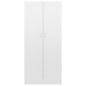vidaXL Bücherschrank Hochglanz-Weiß 82,5x30,5x185,5 cm Holzwerkstoff vidaXL Bücherschrank Hochglanz-Weiß 82,5x30,5x185,5 cm Holzwerkstoff