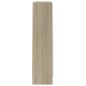 vidaXL Bücherschrank Weiß & Sonoma-Eiche 82,5x30,5x115cm Holzwerkstoff vidaXL Bücherschrank Weiß & Sonoma-Eiche 82,5x30,5x115cm Holzwerkstoff