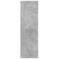 vidaXL Bücherregal Betongrau 98x30x98 cm Holzwerkstoff vidaXL Bücherregal Betongrau 98x30x98 cm Holzwerkstoff