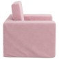 Schlafsofa für Kinder Rosa Weicher Plüsch Schlafsofa für Kinder Rosa Weicher Plüsch
