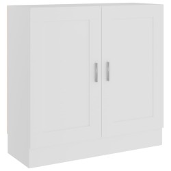 vidaXL Bücherschrank Weiß 82,5x30,5x80 cm Holzwerkstoff