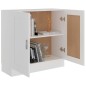 vidaXL Bücherschrank Weiß 82,5x30,5x80 cm Holzwerkstoff vidaXL Bücherschrank Weiß 82,5x30,5x80 cm Holzwerkstoff