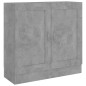 vidaXL Bücherschrank Betongrau 82,5x30,5x80 cm Holzwerkstoff vidaXL Bücherschrank Betongrau 82,5x30,5x80 cm Holzwerkstoff
