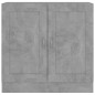 vidaXL Bücherschrank Betongrau 82,5x30,5x80 cm Holzwerkstoff vidaXL Bücherschrank Betongrau 82,5x30,5x80 cm Holzwerkstoff