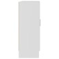 vidaXL Vitrinenschrank Weiß 82,5x30,5x80 cm Holzwerkstoff vidaXL Vitrinenschrank Weiß 82,5x30,5x80 cm Holzwerkstoff