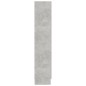 vidaXL Vitrinenschrank Betongrau 82,5x30,5x150 cm Holzwerkstoff vidaXL Vitrinenschrank Betongrau 82,5x30,5x150 cm Holzwerkstoff
